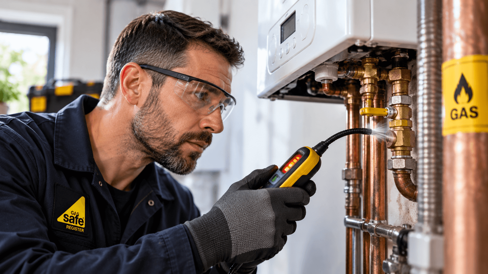 Gas leak engineer
